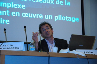 Pascal Roggero en un momento de su intervención. Pascal Roggero en un momento de su intervención.