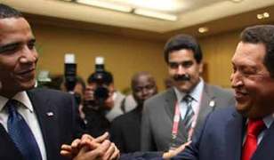 Obama descoloca a Chávez Obama descoloca a Chávez