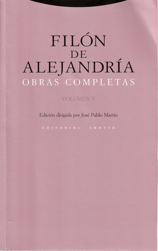 Segundo volumen de la Obra completa de Filón de Alejandría  (118-1)