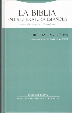 La Biblia en la literatura española (133-01) La Biblia en la literatura española (133-01)