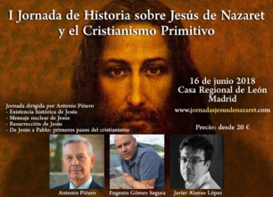 Para los interesados en la historia del cristianismo primitivo.  Jornada de historia sobre “Jesús de Nazaret y el cristianismo primitivo” en Madrid (14-06-2018) (1006)