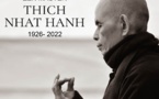 Deja su cuerpo el Maestro vietnamita, Thich Nhat Hanh a los 95 años de edad. Llamado "apóstol de la paz y la no violencia" por Martín Luther King, jr.