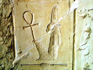 La diosa Maat. Tumba de Jeruef (TT 192). Asassif. Foto IEAE