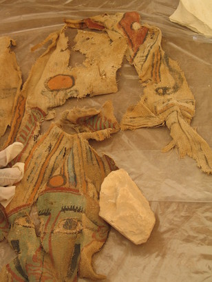 Descubierta una representación del dios Osiris en las excavaciones de la TA 28. Proyecto Visir Amen-Hotep, Huy.