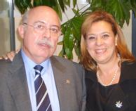 Francisco  J. Martín Valentín y Teresa Bedman