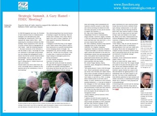 Estrategias de Comunicación: ¿Una cumbre estratégica Hamel-FISEC? Estrategias de Comunicación: ¿Una cumbre estratégica Hamel-FISEC?