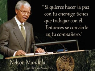 La reconciliación de Mandela La reconciliación de Mandela