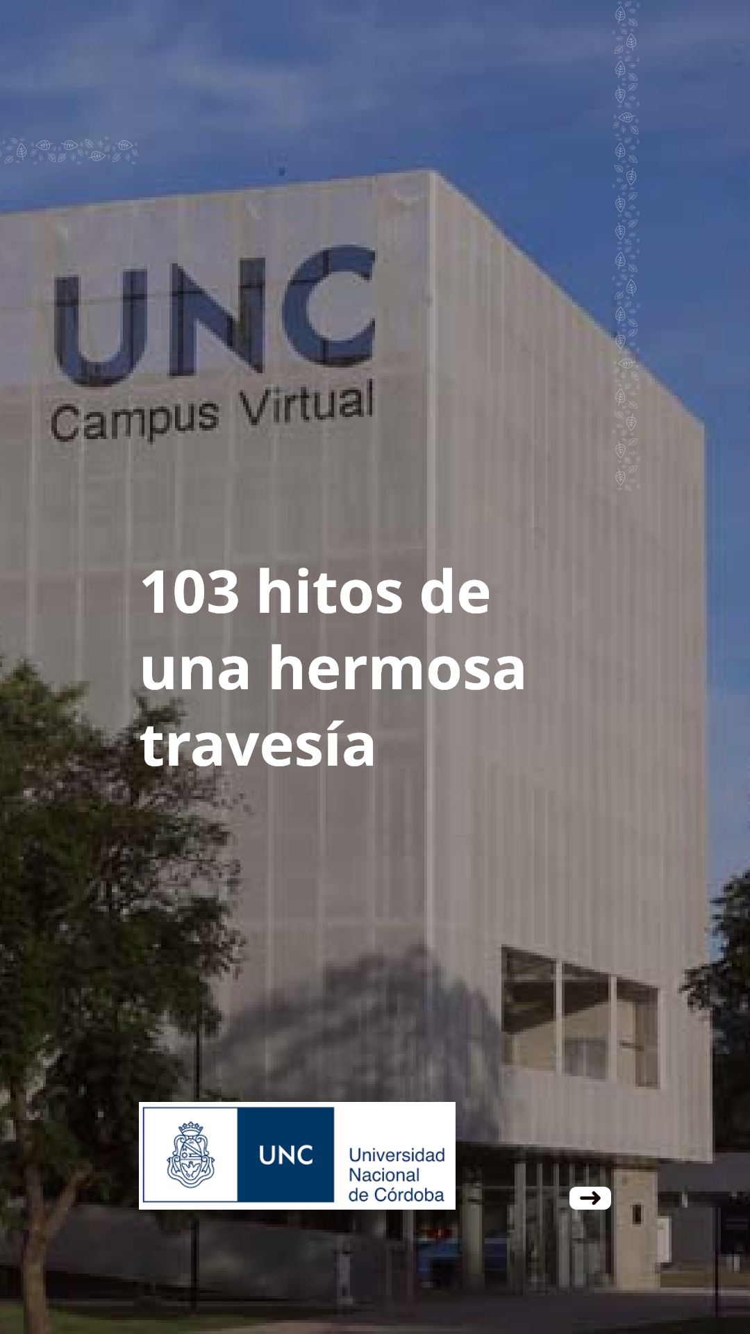 103 hitos de una hermosa travesía 103 hitos de una hermosa travesía