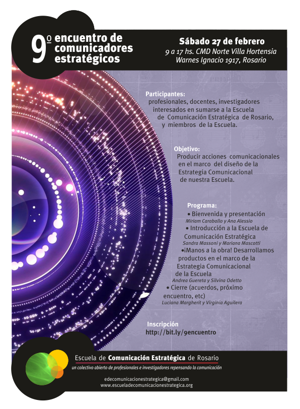 9º Encuentro de Comunicadores Estratégicos 9º Encuentro de Comunicadores Estratégicos