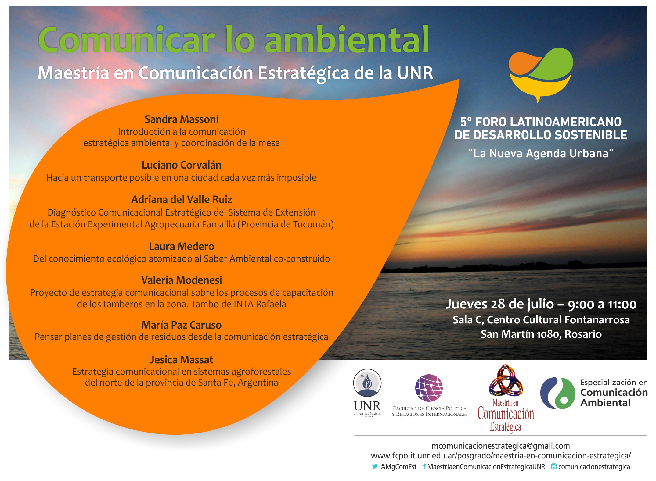 Seis proyectos de comunicación estratégica ambiental Seis proyectos de comunicación estratégica ambiental