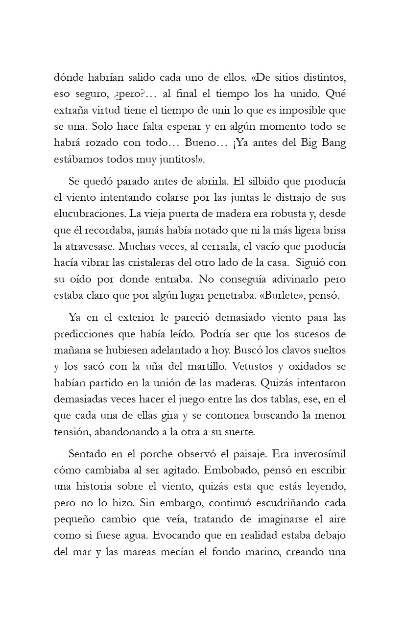 El viento. El primero de los relatos