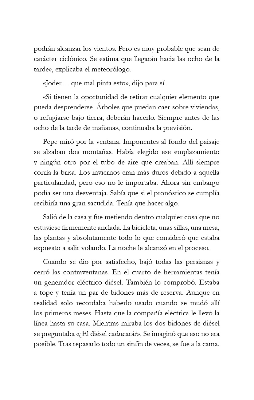 El viento. El primero de los relatos