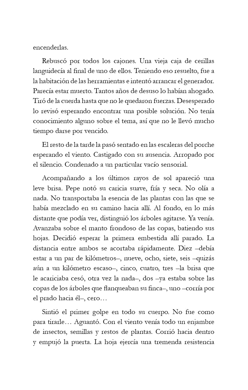 El viento. El primero de los relatos