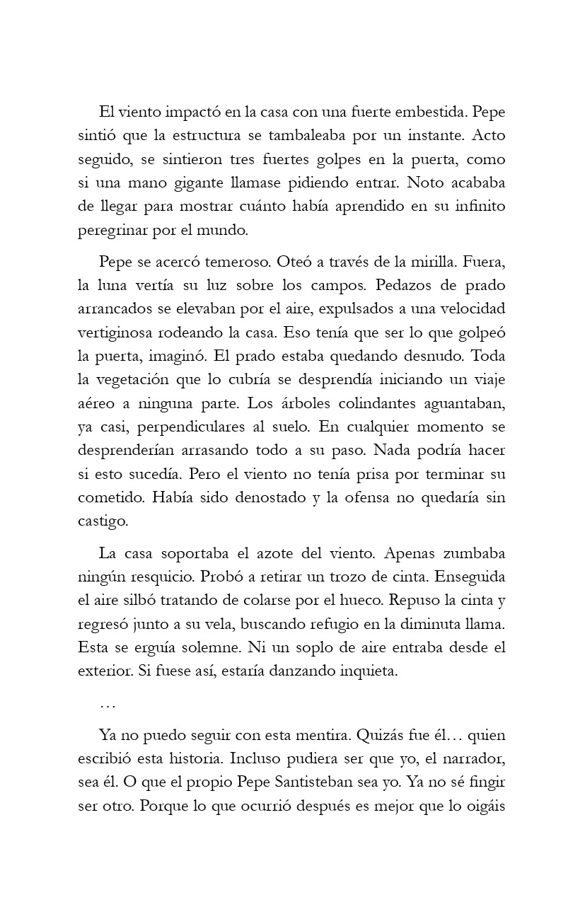 El viento. El primero de los relatos