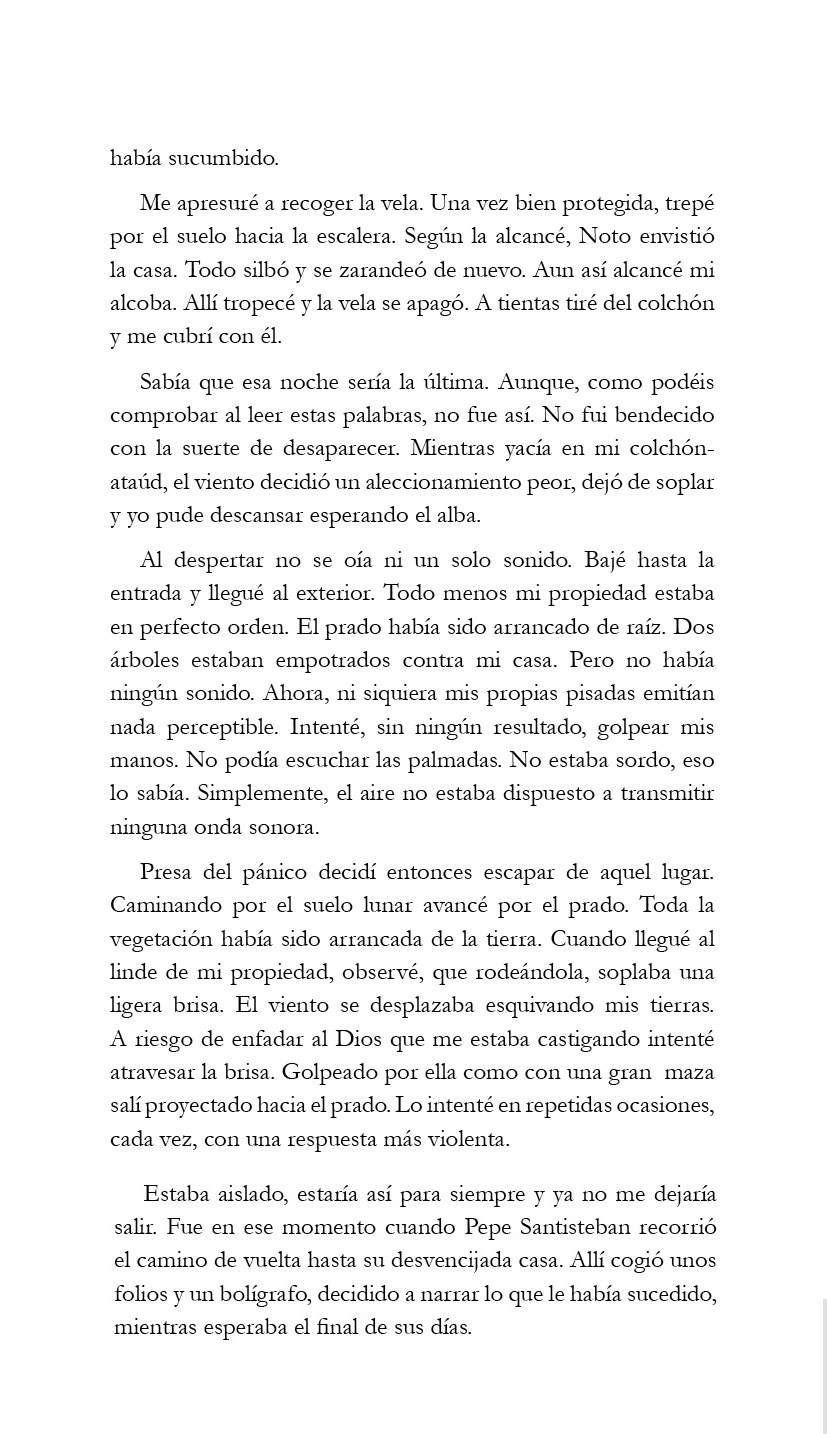 El viento. El primero de los relatos