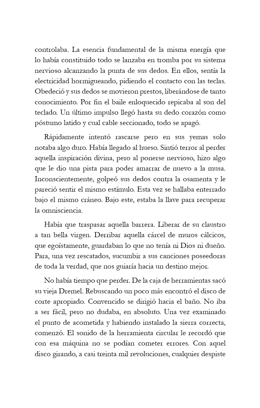 El difícil camino hacia la creación.