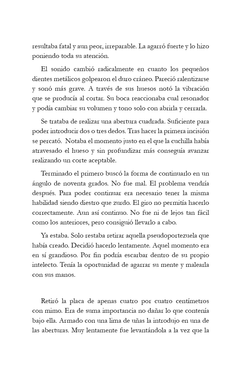 El difícil camino hacia la creación.