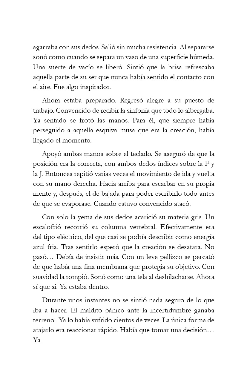 El difícil camino hacia la creación.