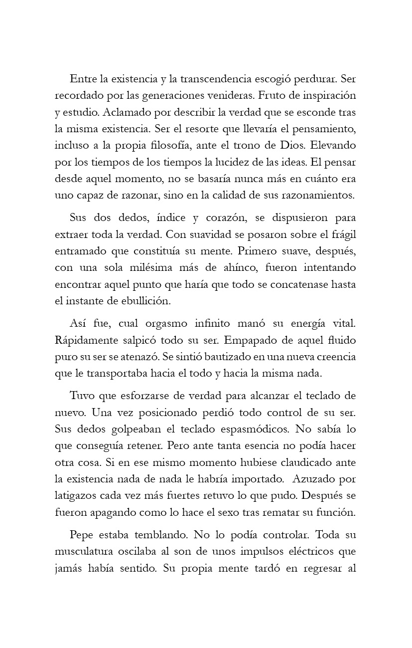 El difícil camino hacia la creación.