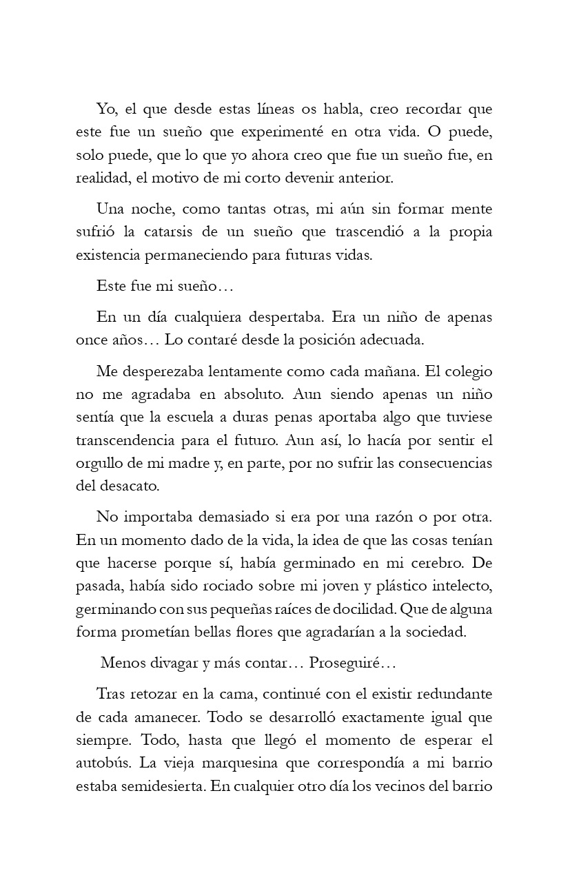 Un sueño de la niñez.