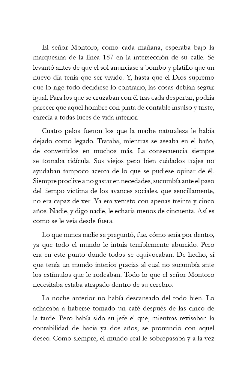 El oro en el camino.