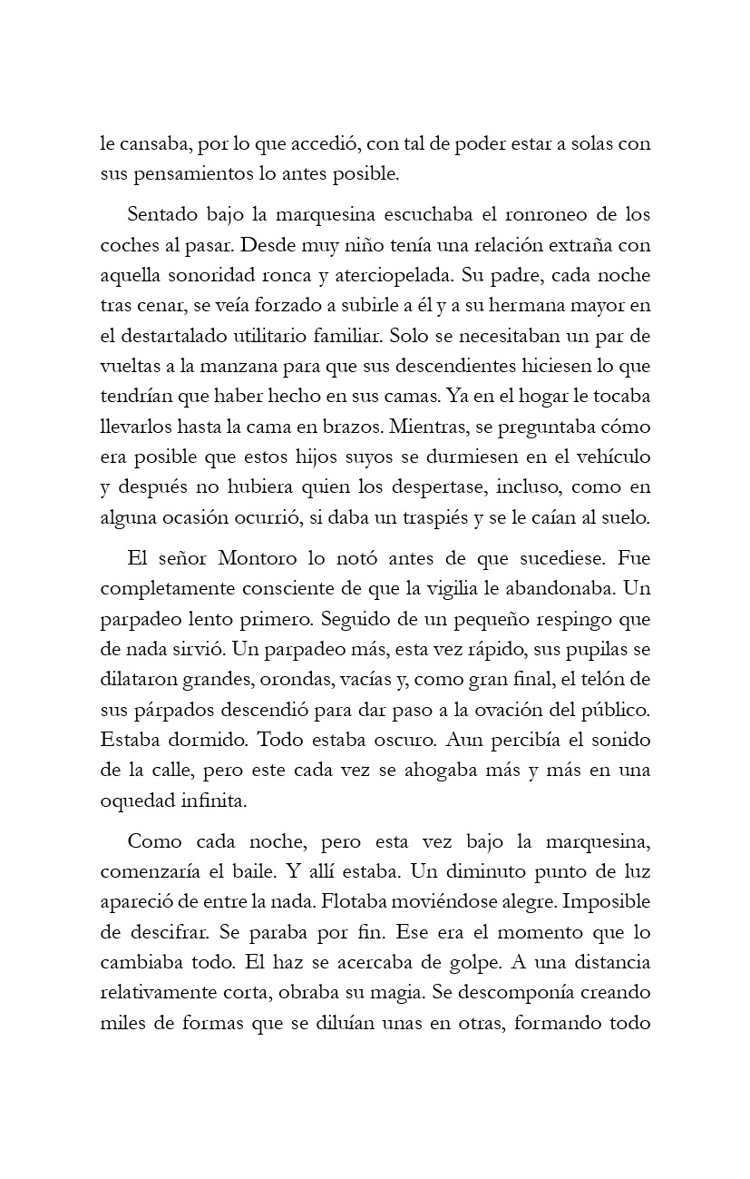 El oro en el camino.