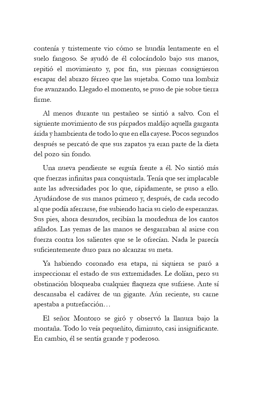 El oro en el camino.