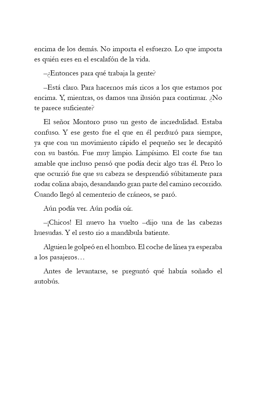 El oro en el camino.