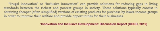 INCLUSIVE INNOVATION (INNOVACIÓN INCLUSIVA) y DESARROLLO EX-CLUSIVO: CUANDO LA MONA SE VISTE DE SEDA ... 