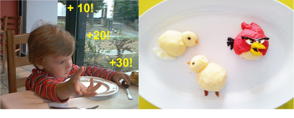 Gamificando en la comida Gamificando en la comida