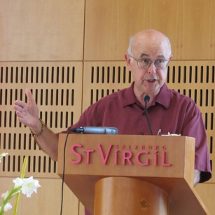 Prof. Knitter in Salzburgo,Austria, en 2007. Foto: Gakuro