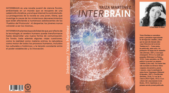 Mandala Ediciones publica 'Interbrain', de Yaiza Martínez