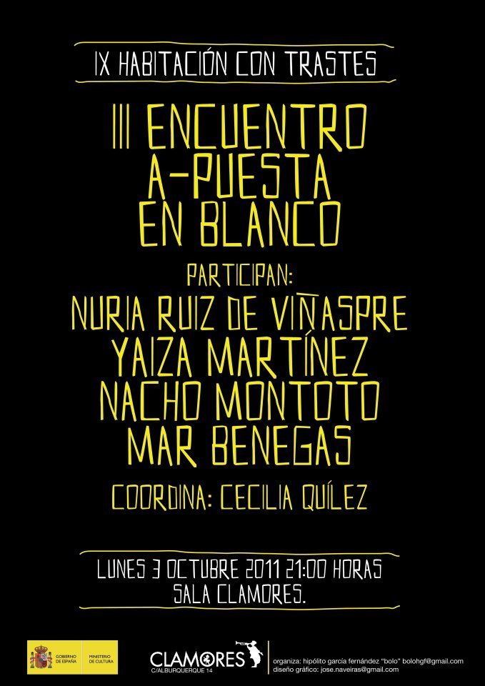 III Encuentro A-PUESTA EN BLANCO