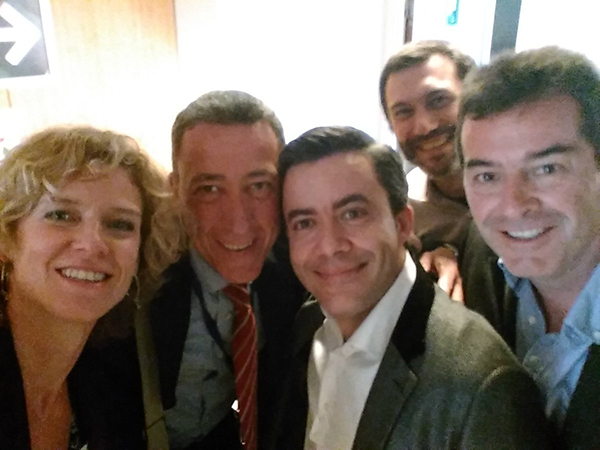 Speakers presentado Nesi en Bruselas. Speakers presentado Nesi en Bruselas.