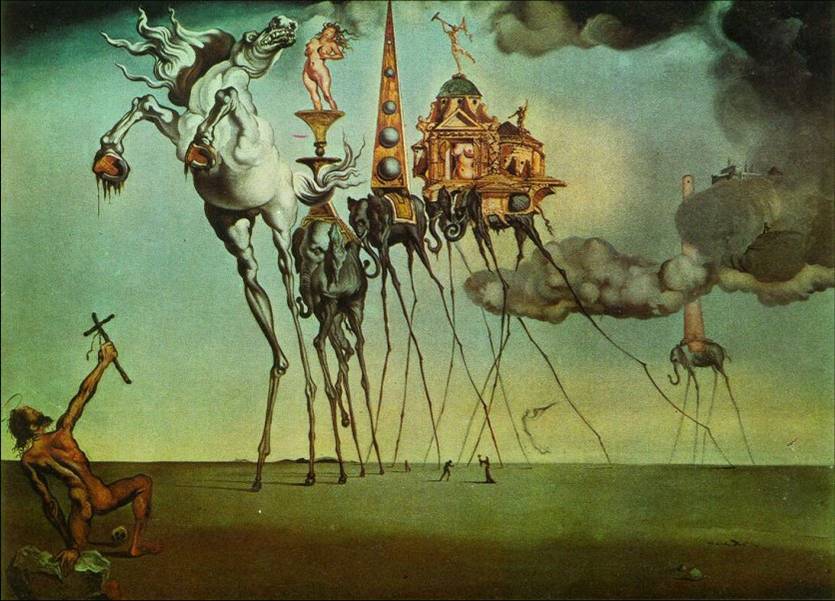 Las tentaciones de San Antonio (Salvador Dalí) Las tentaciones de San Antonio (Salvador Dalí)