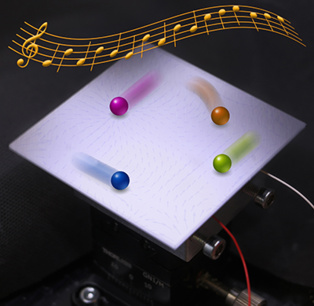 Los objetos, sobre la placa. Imagen: Quan Zhou. Fuente: Universidad Aalto. Los objetos, sobre la placa. Imagen: Quan Zhou. Fuente: Universidad Aalto.