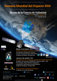 Cartel del evento. Fuente: Museo de la Ciencia de Valladolid. Cartel del evento. Fuente: Museo de la Ciencia de Valladolid.