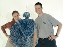 La maqueta del caos con sus artífices