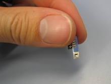 Uno de los robots creados en el proyecto. Foto: I-Swarm