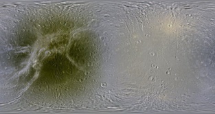Imagen: NASA/JPL-Caltech/Space Science Institute/Lunar and Planetary Institute. Fuente: ESA.