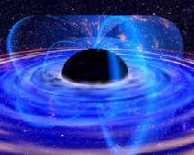 Energía desprendida por un agujero negro