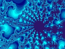 Belleza de una imagen fractal.