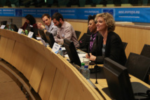 Momento de la reunión en Bruselas. Foto: NESI Momento de la reunión en Bruselas. Foto: NESI