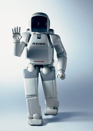 Robot Asimo de Honda.