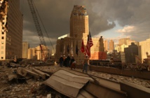 Zona Cero en NY, tras los atentados del 11S. WikiImages.