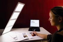 Módulo de iluminación OLED de la empresa SPIE Módulo de iluminación OLED de la empresa SPIE