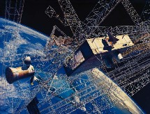 Simulación informática de una estación espacial. Jigsaws