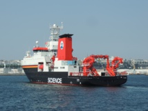 Buque alemán de investigación oceánica. Foto: GGFLO29 Buque alemán de investigación oceánica. Foto: GGFLO29