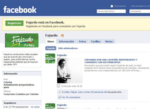 Página del candidato presidencial colombiano Sergio Fajardo en Facebook. Página del candidato presidencial colombiano Sergio Fajardo en Facebook.