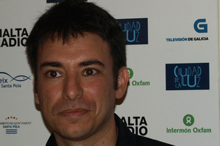 Manuel Menchón, en la presentación de su película.